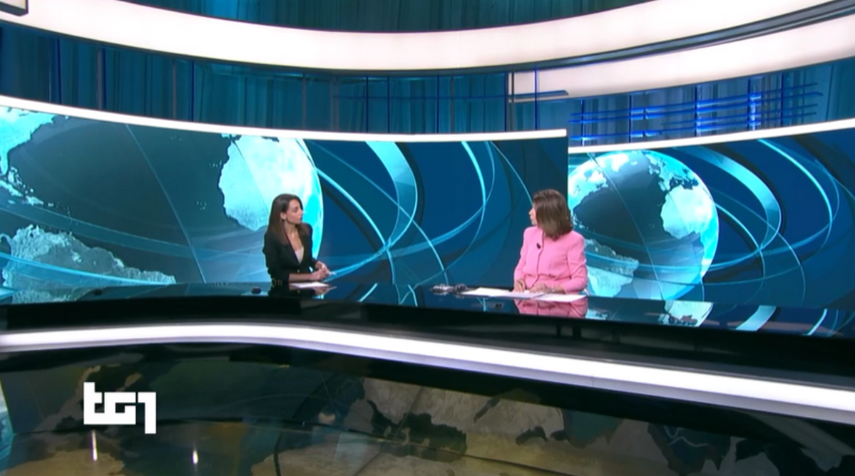 Tg1 Giorgia Cardinaletti