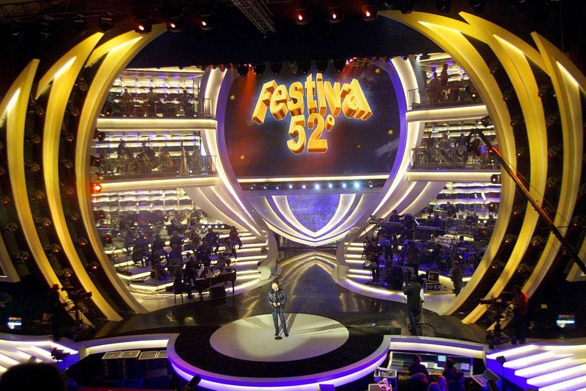 Sanremo 2002 scenografia
