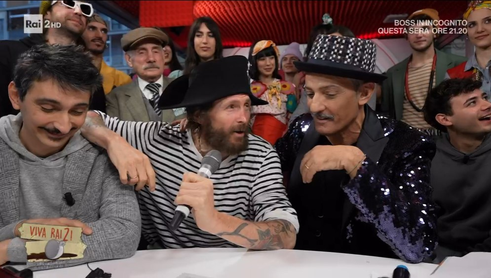 Sanremo 2023 Jovanotti Fiorello Viva Rai 2
