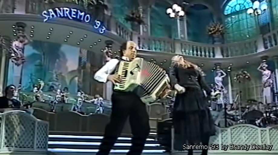 Sanremo 1993 Scenografia Castelli