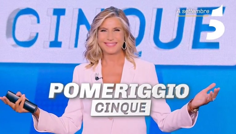 Myrta Merlino a Pomeriggio Cinque