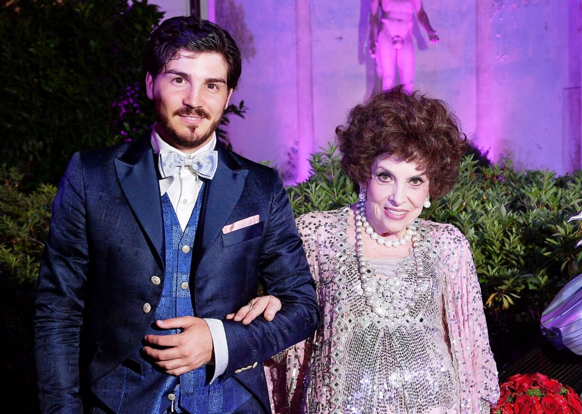 Gina Lollobrigida ed Andrea Piazzolla