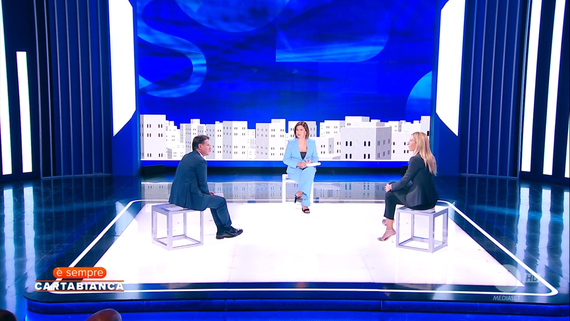 è sempre cartabianca bianca berlinguer giuseppe conte annalisa chirico