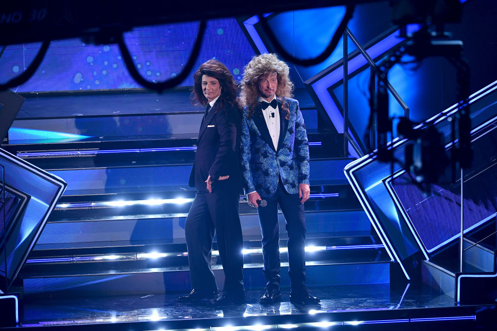 Rosario Fiorello Amadeus Siamo Donne Sanremo 2021