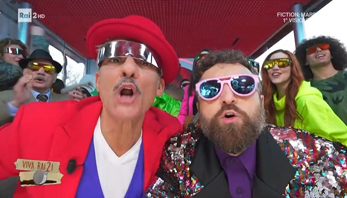 Fiorello Viva Rai 2 Dargen D'Amico