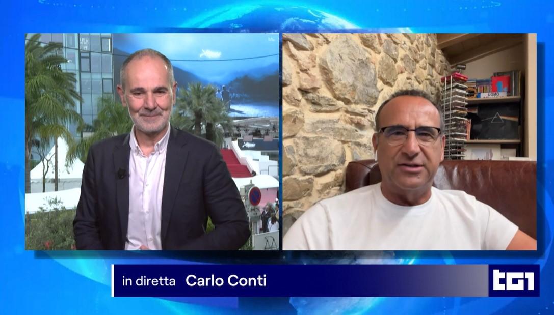 Carlo Conti Paolo Sommaruga sanremo 2025