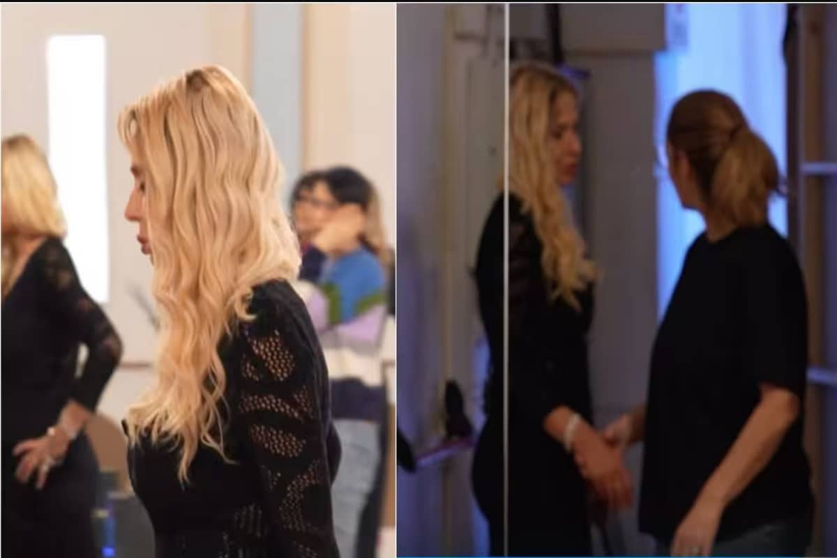 valeria marini piange in diretta