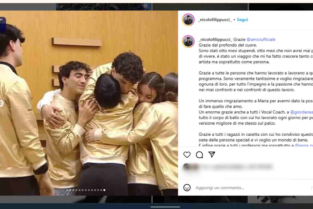 finalisti di Amici