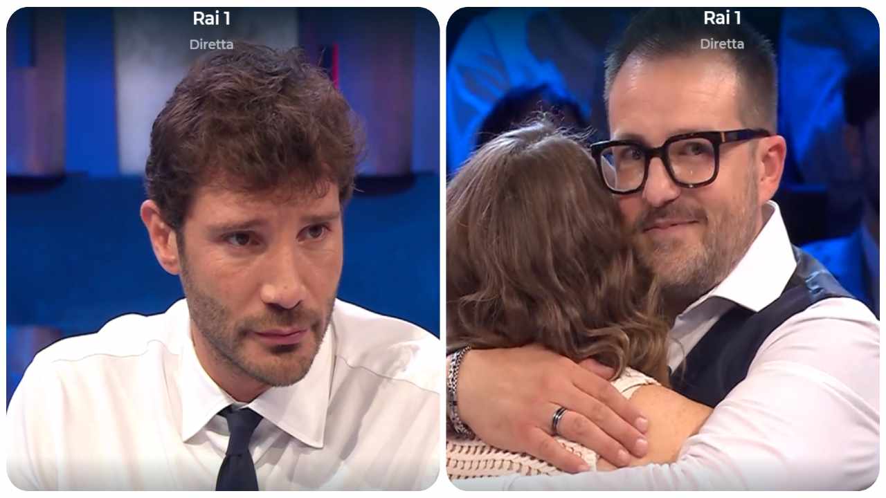 Franco e la delusione di Silvia. De Martino triste