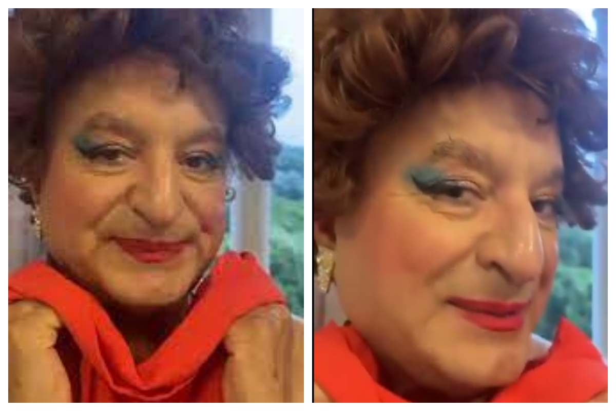 Signora Coriandoli concorrente ballando