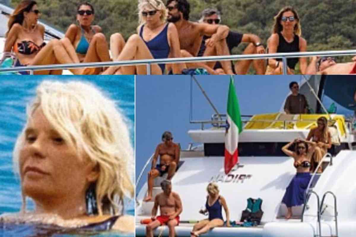 maria de filippi super yacht
