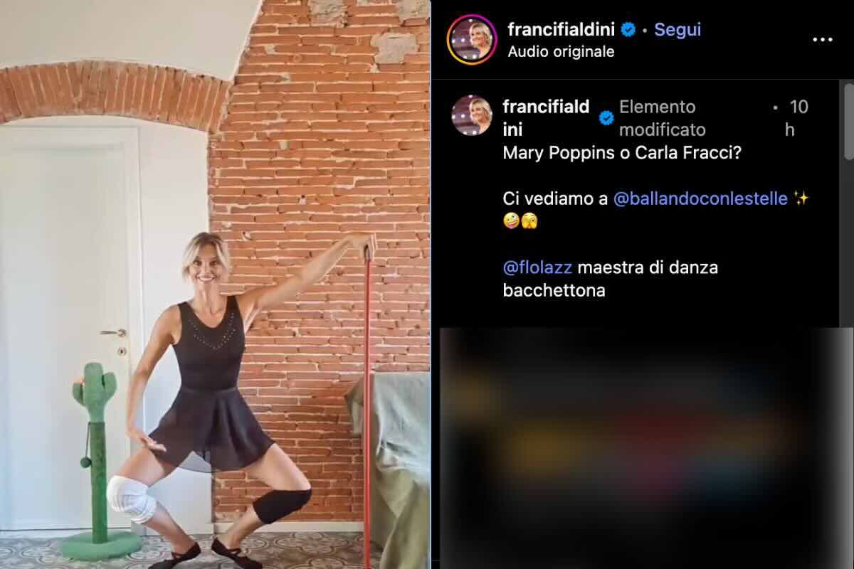francesca fialdini a ballando con le stelle
