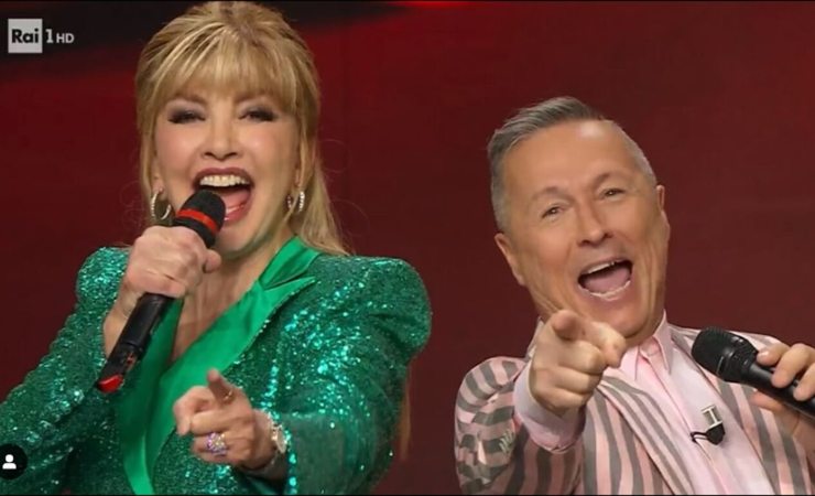 Paolo Belli e Milly Carlucci