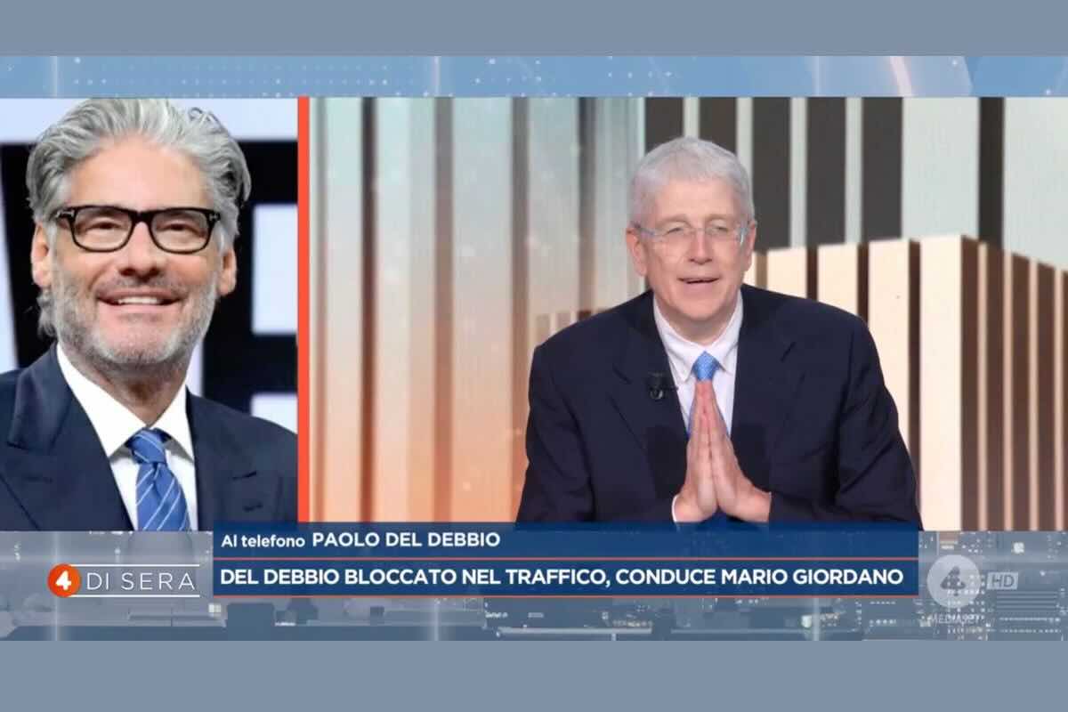 paolo del debbio sostituito da giordano