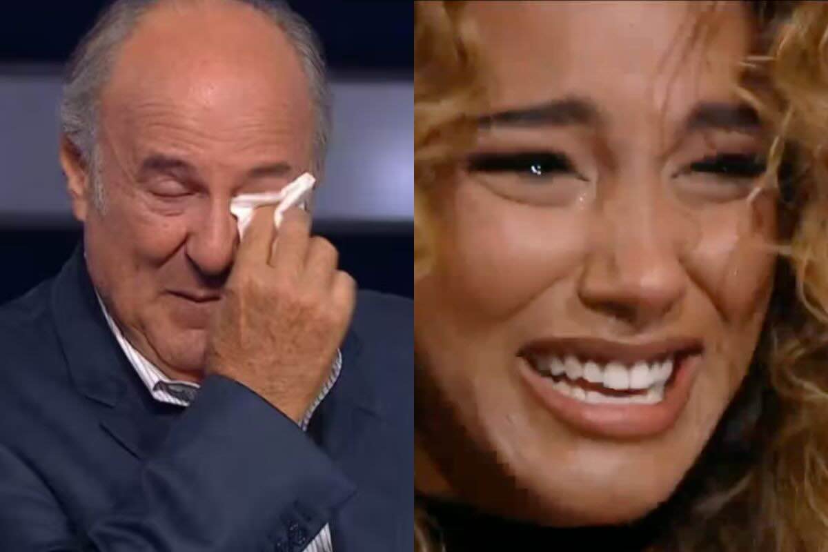 gerry scotti samira lui in lacrime