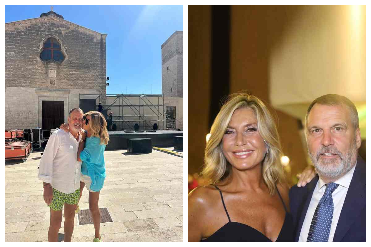Myrta Merlino vacanze in Puglia