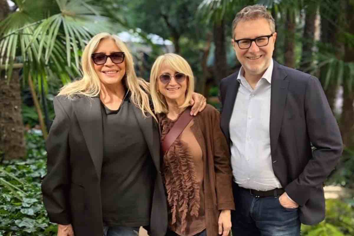 Mara Venier, Luciana Littizzetto e Fabio Fazio