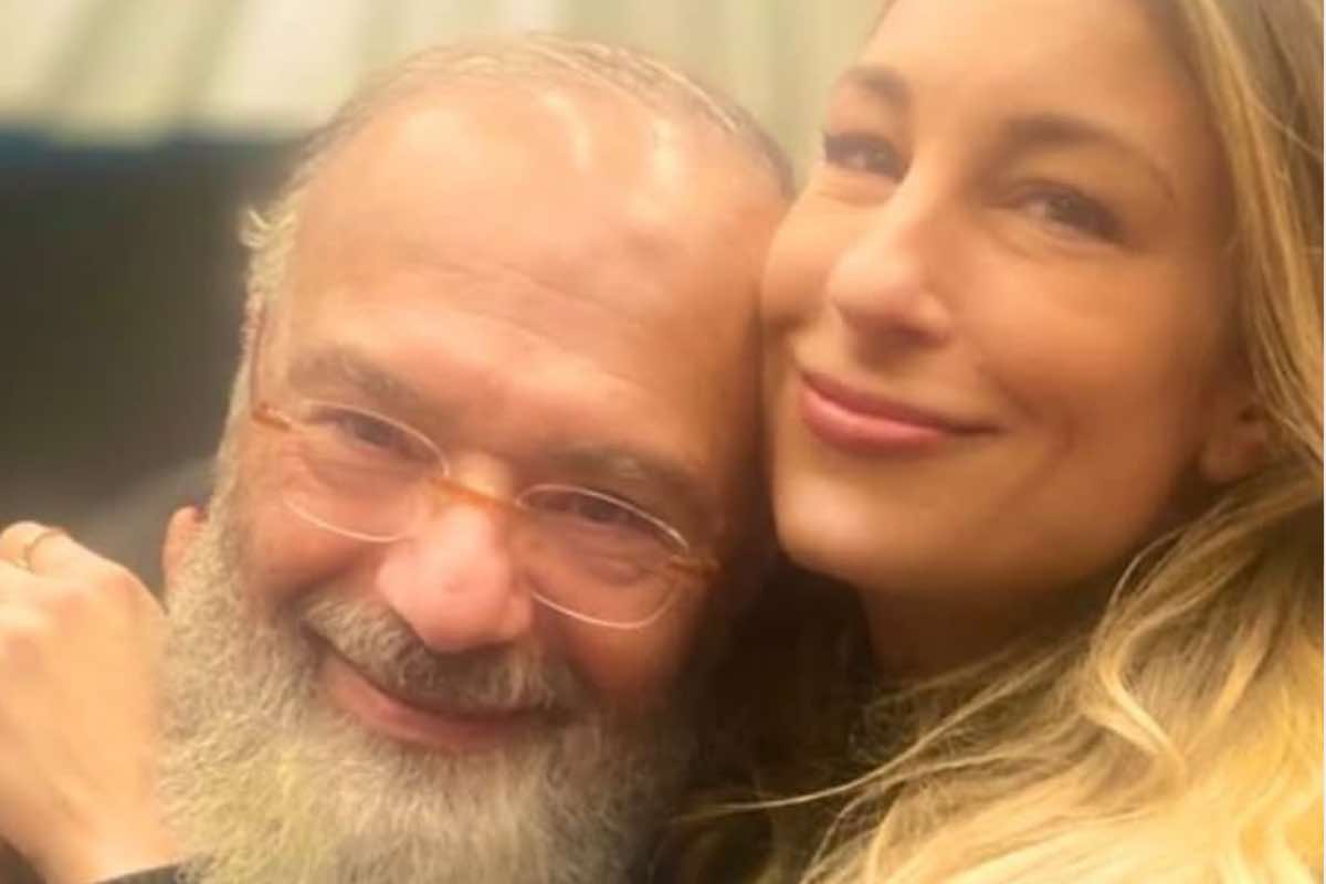 Mia Ceran con Massimo Bernardini