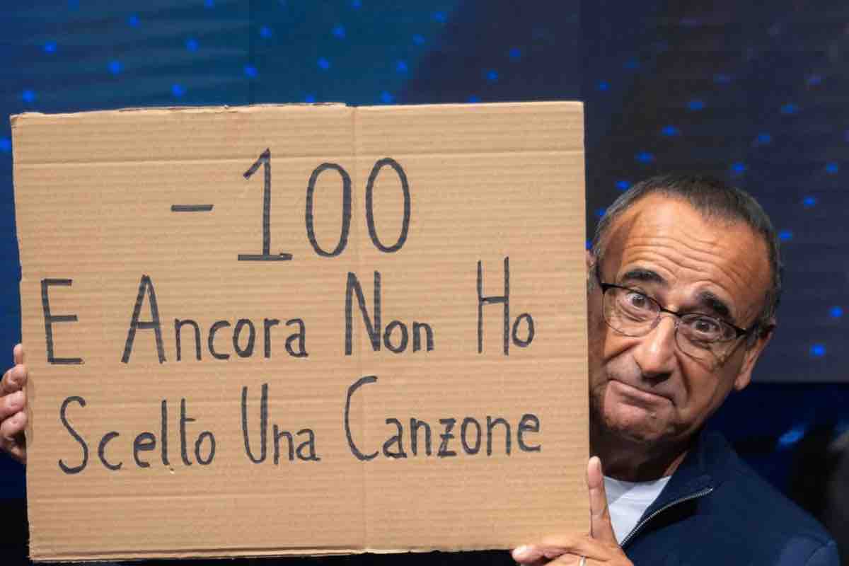 TG1, Sanremo 2026 Carlo Conti scherza sui cantanti in gara