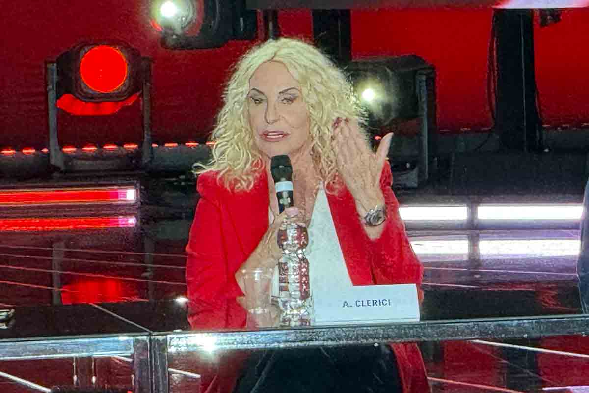 The Voice Senior Antonella Clerici