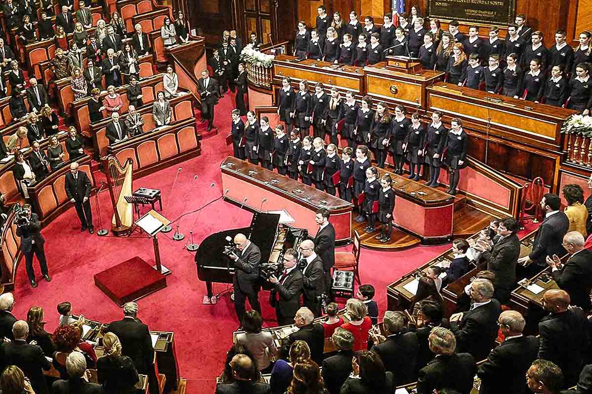 Concerto Natale in Senato