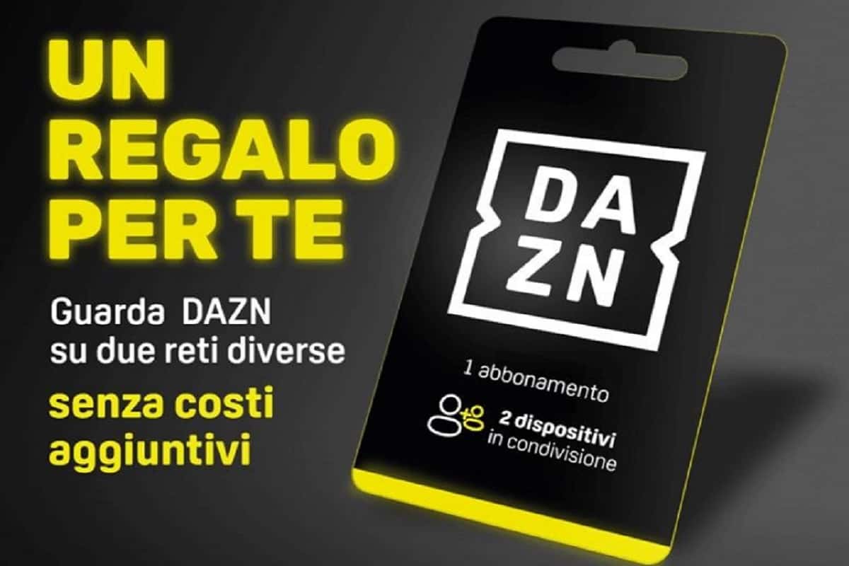 il regalo di natale di dazn agli abbonati