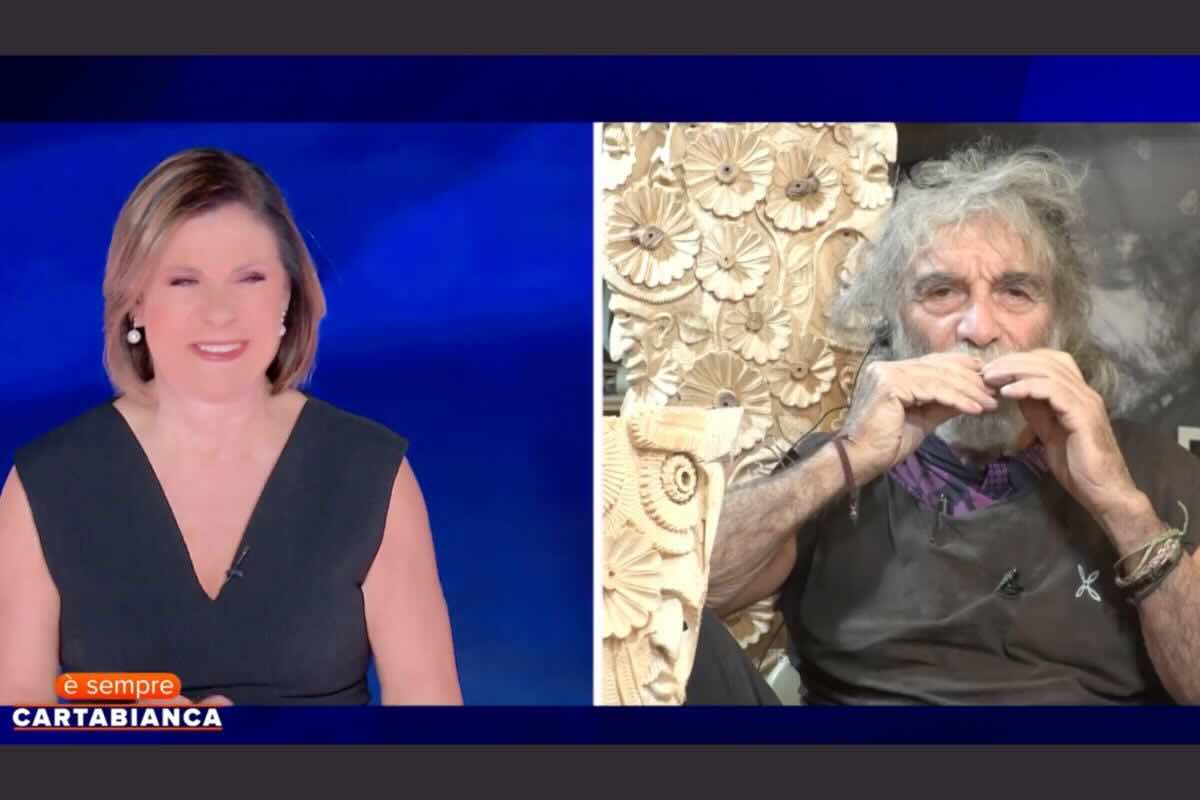 bianca berlinguer regalo mauro corona