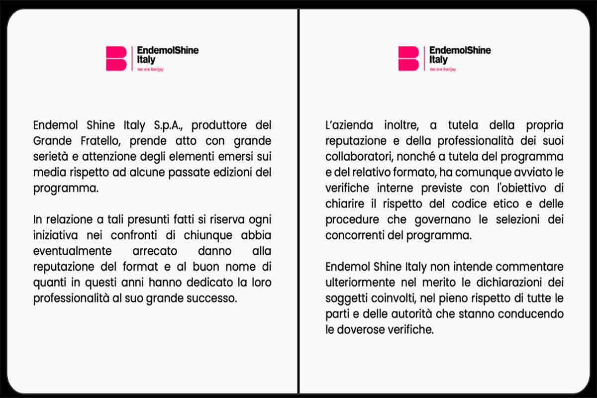 Grande Fratello Endemol