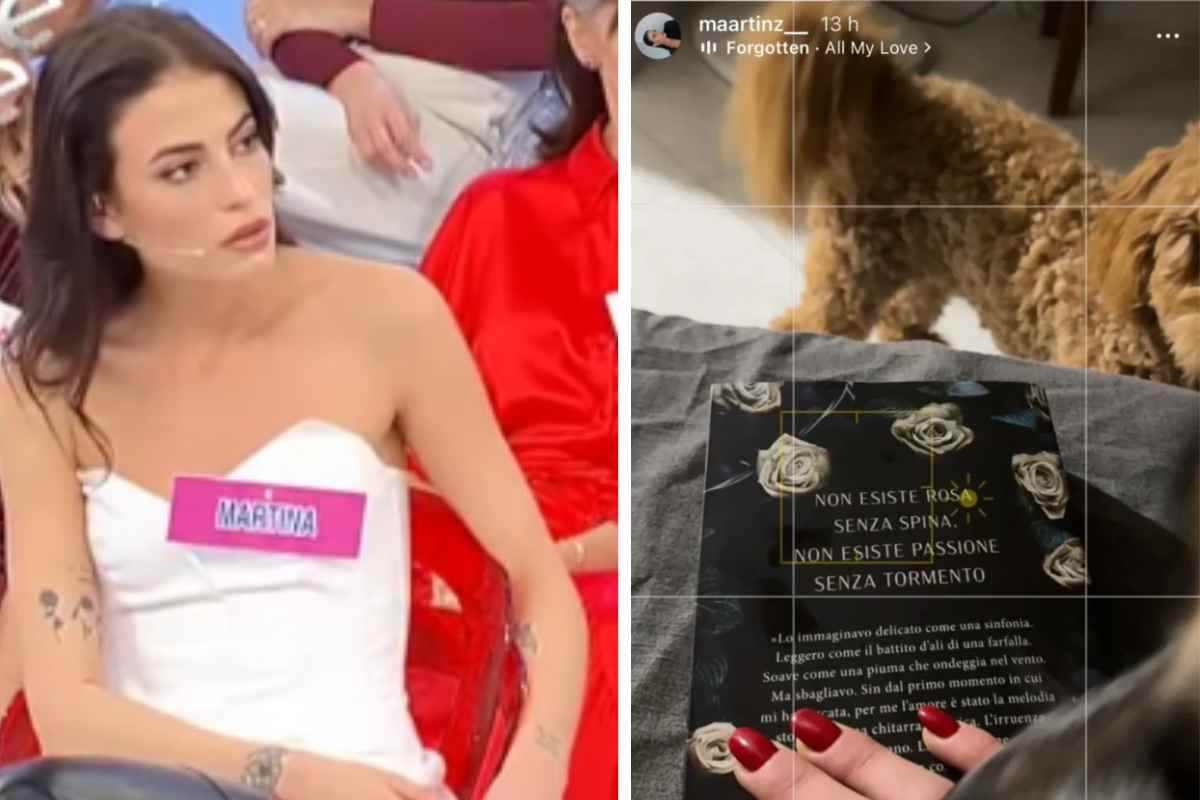 reazione martina scelta flavio