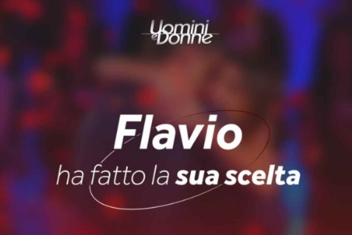 puntata uomini e donne scelta flavio