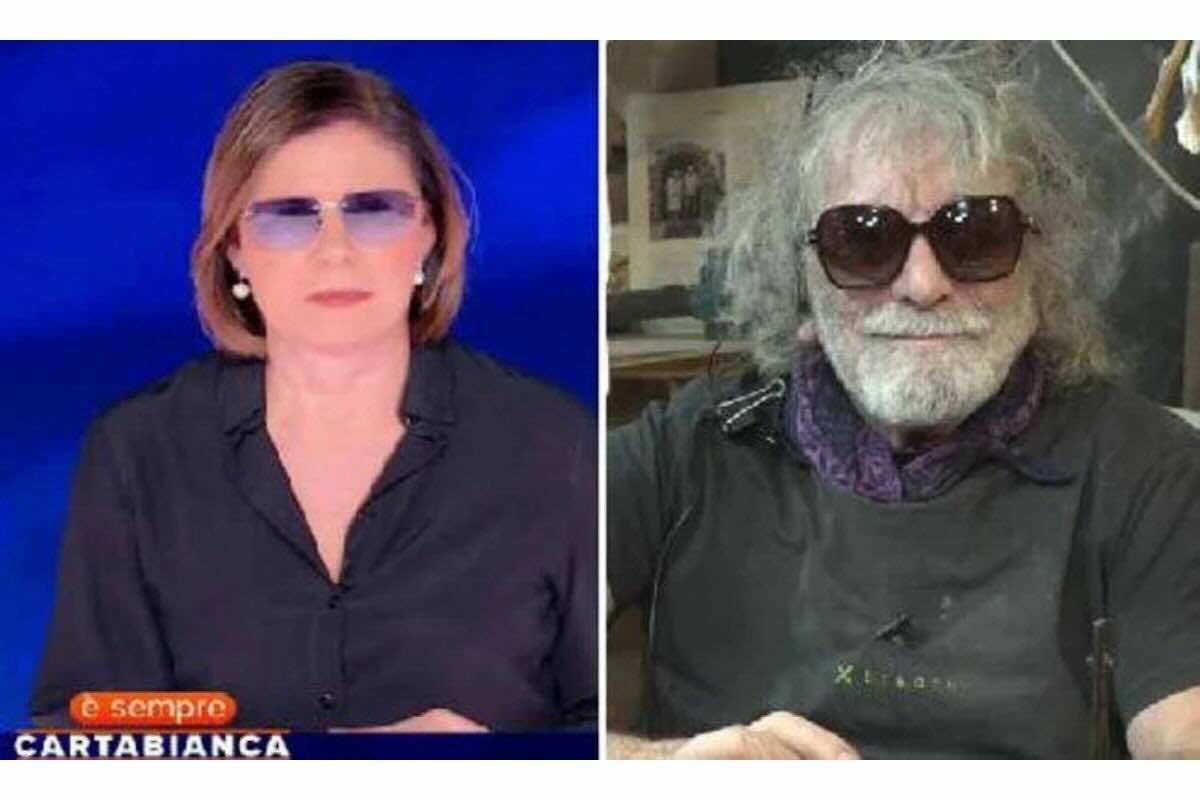 bianca berlinguer con occhiali da sole
