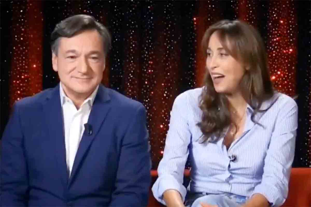Fabio Caressa e Benedetta Parodi