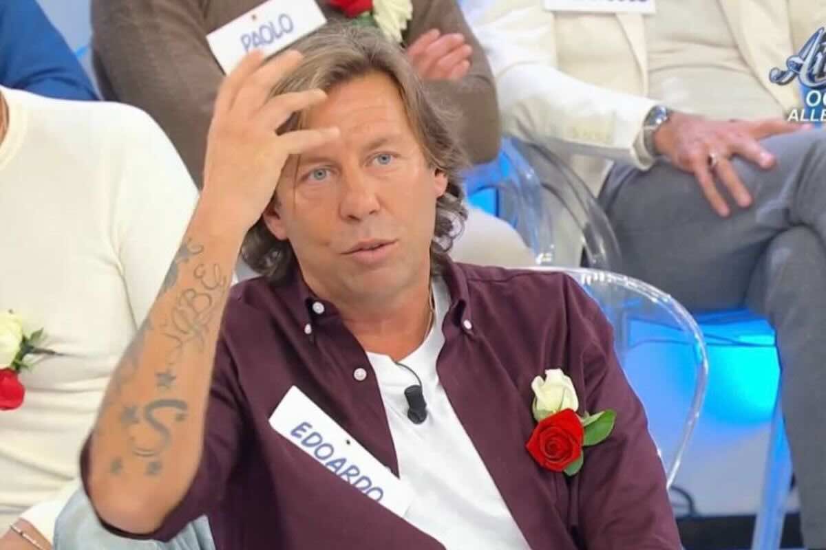 uomini e donne lite in studio