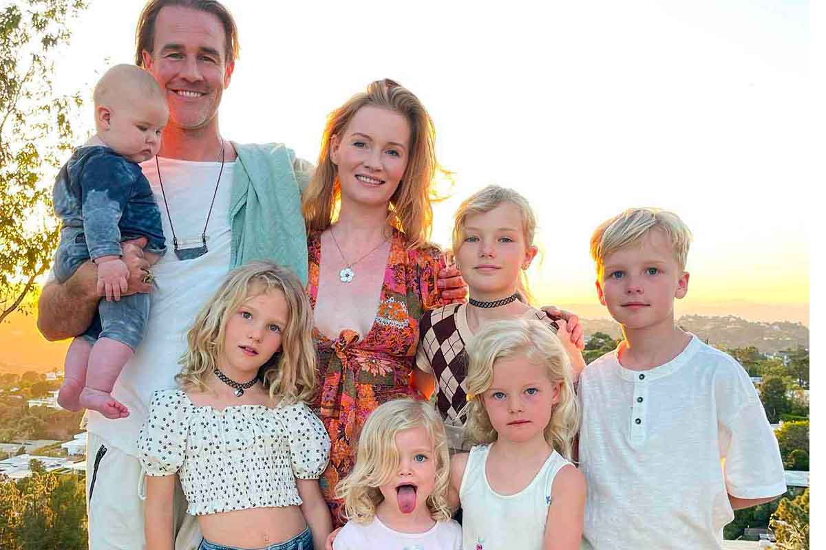 James Van der Beek, famiglia