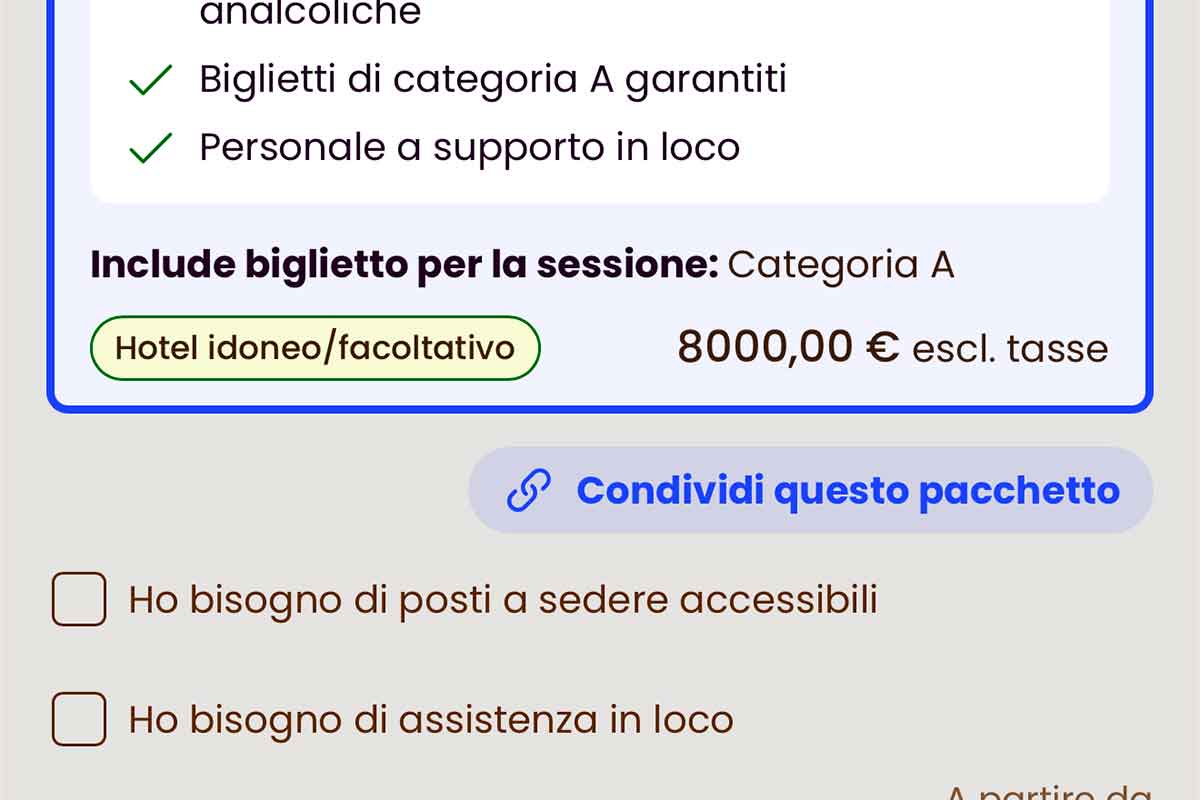 Biglietti Olimpiadi