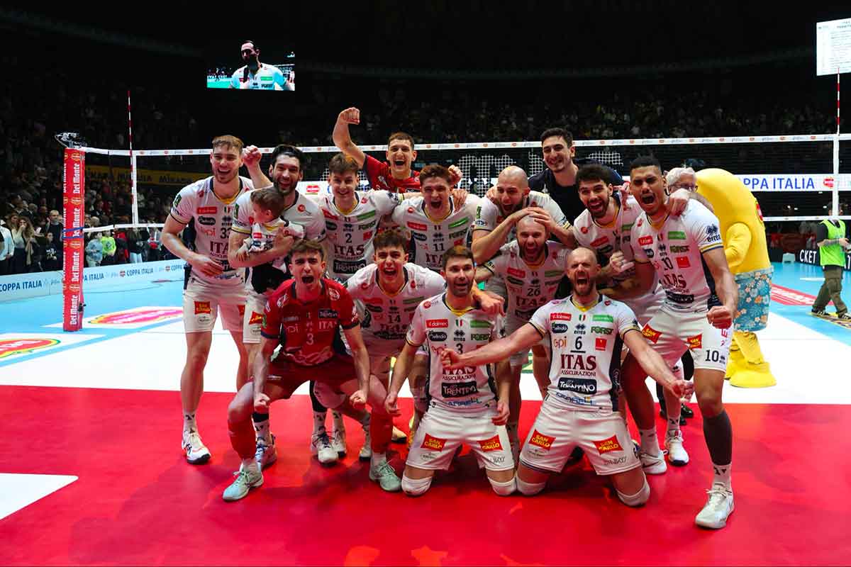 Pallavolo Finale Coppa Italia, Trento