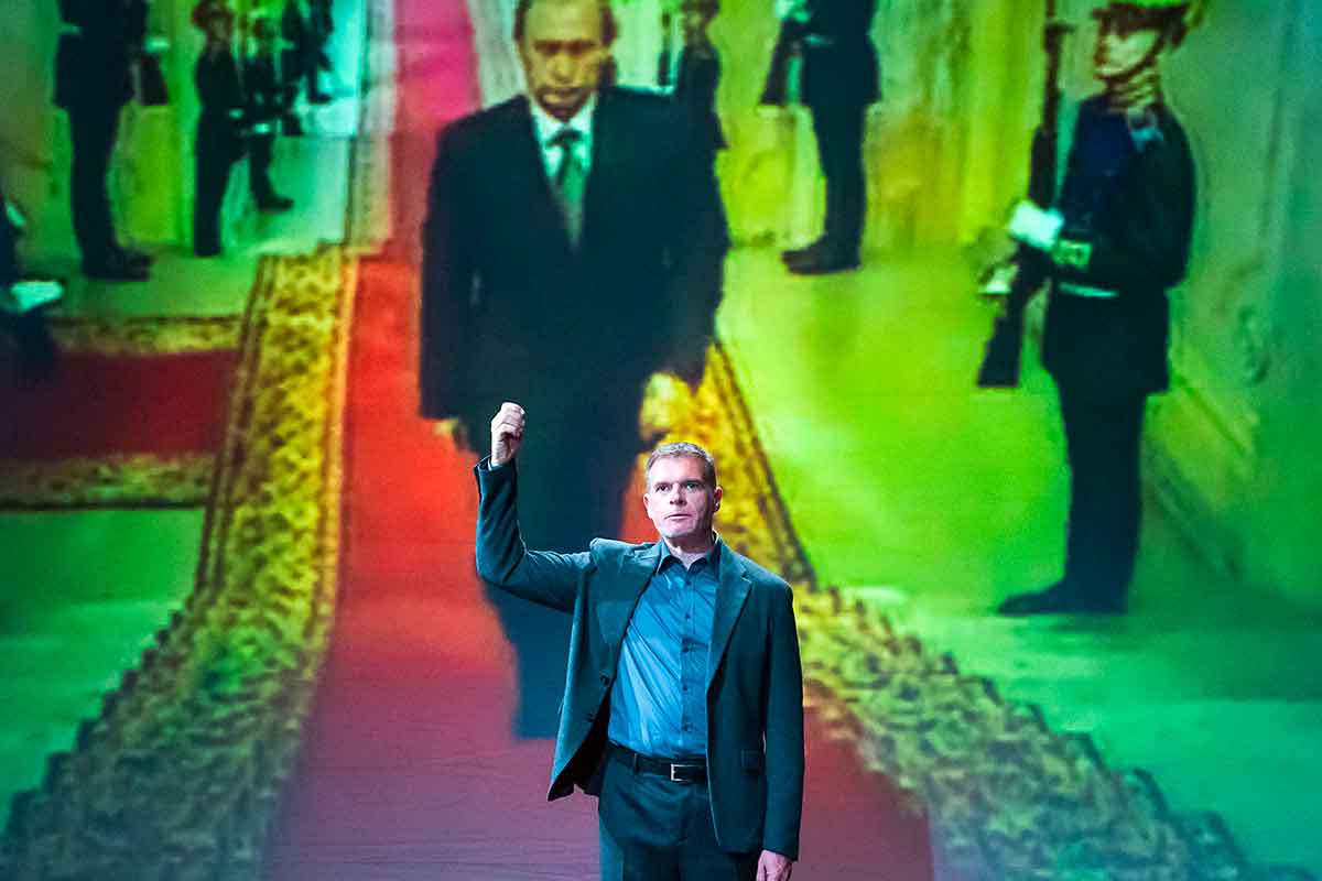 Stefano Massini, Putin sul Nove