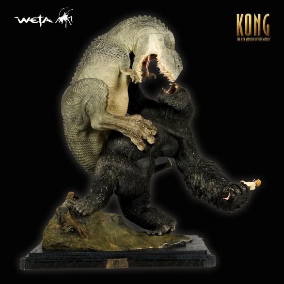 King Kong statua Weta e nuova action figure del film di Peter Jackson