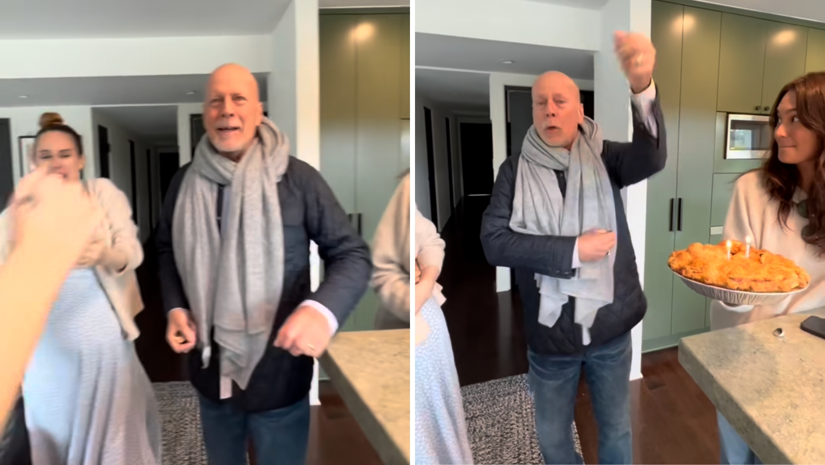Bruce Willis Video 68 anni