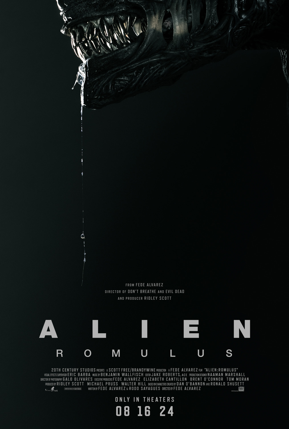 Alien: Romulus - primo trailer italiano per l'Alien 7 del regista Fede Alvarez