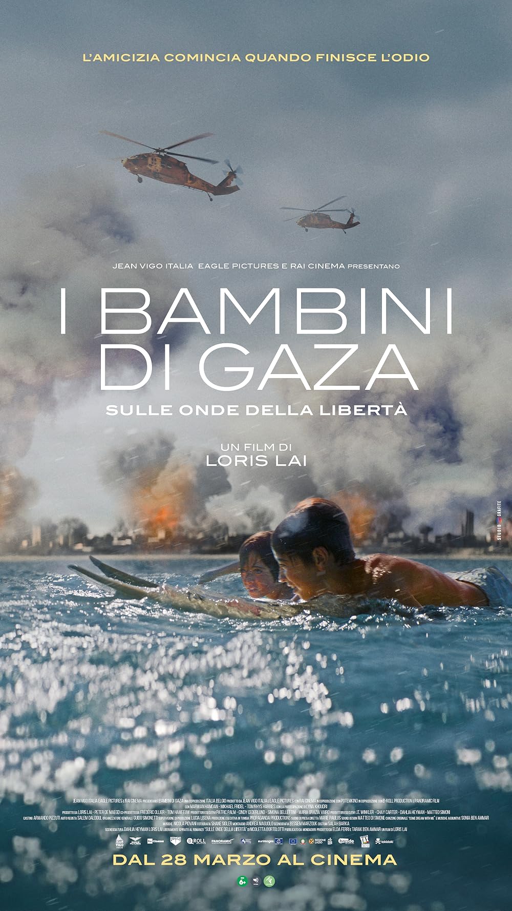 I Bambini di Gaza - Sulle Onde della Libertà: trailer italiano del film di Loris Lai (Al cinema dal 28 marzo)