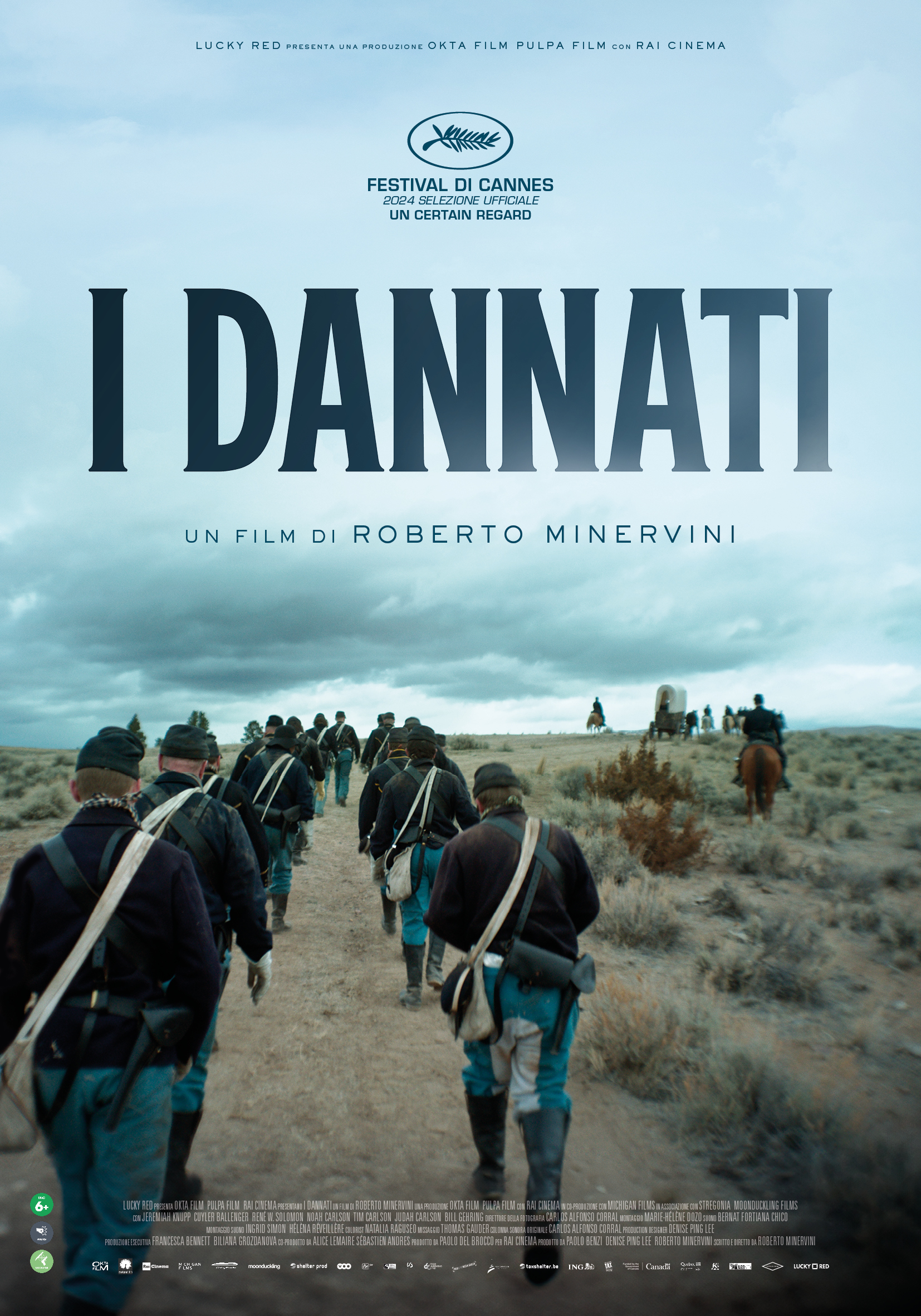 Nei cinema italiani con Lucky Red I Dannati,  il film di Roberto Minervini selezionato a Cannes 77 nella sezione Un Certain Regard.