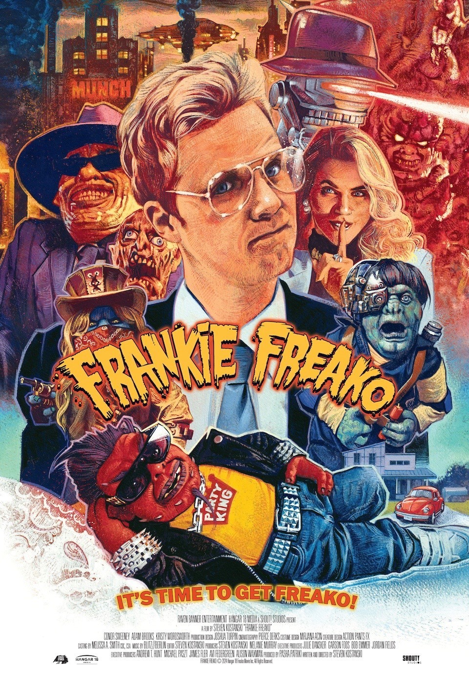 Trailer e tutto quello che c'è da sapere su Frankie Freako, la commedia horror in stile "Gremlins 2" e "Ghoulies 3" di Steven Kostanski, già regista di "The Void" e "Psycho Goreman".