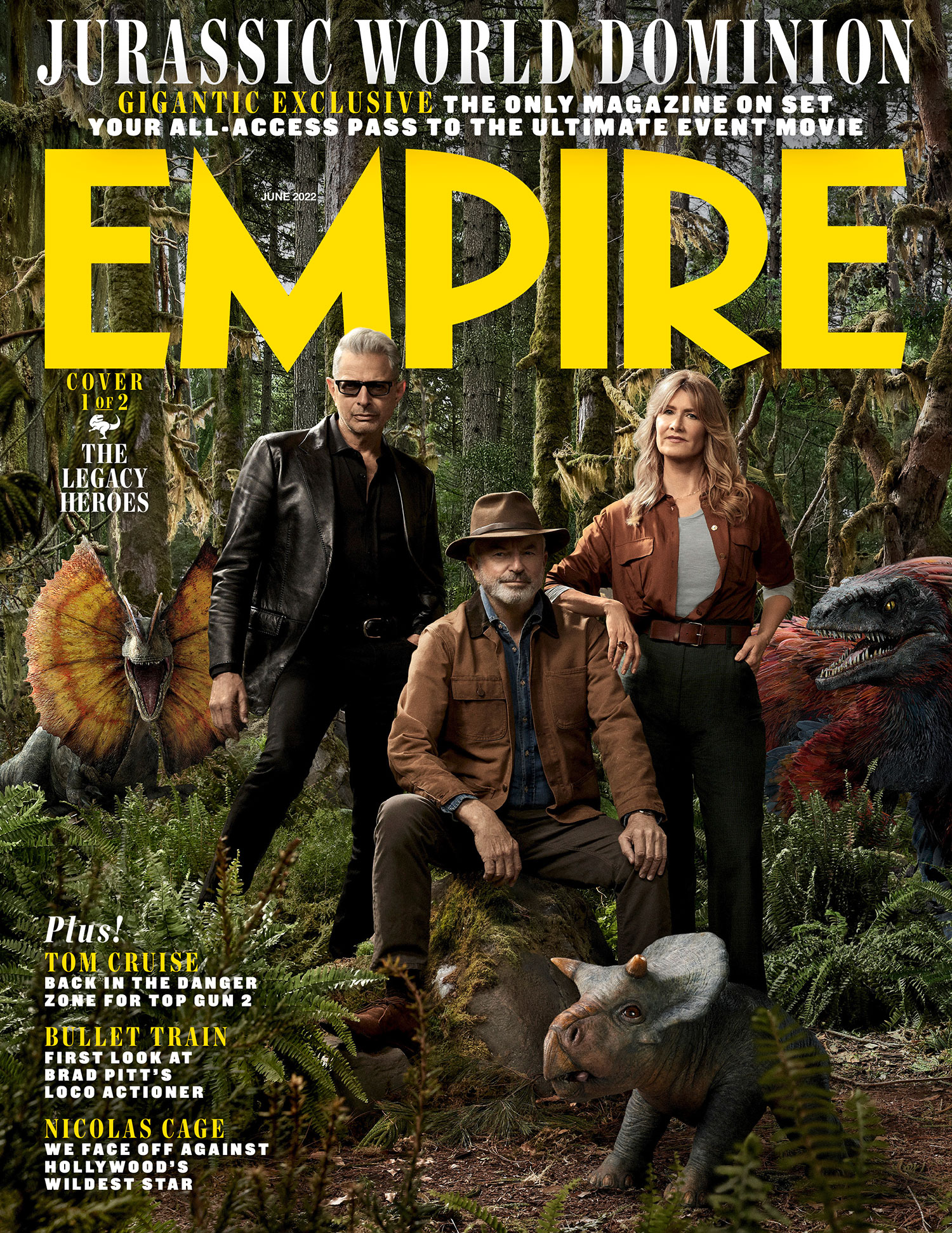 Su Italia Uno Jurassic World - Il Dominio di Colin Trevorrow, capitolo finale della nuova trilogia di Jurassic Park con Chris Pratt, Bryce Dallas Howard, Laura Dern, Jeff Goldblum e Sam Neill.
