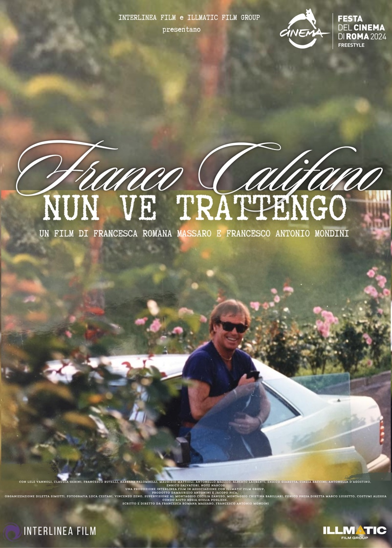 Festa di Roma 2024, Franco Califano - Nun Ve Trattengo: foto e poster del docufilm con Claudia Gerini e Maurizio Mattioli