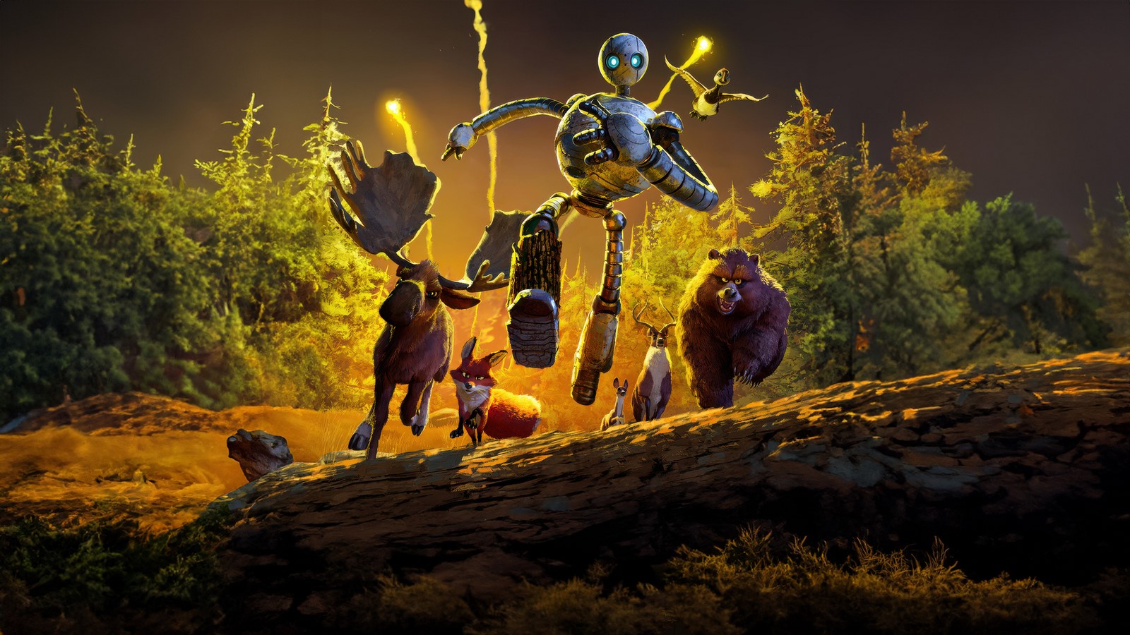 Recensione e tutto quello che c'è da sapere su Il robot selvaggio, adattamento di Dreamworks Animation e del regista Chris Sanders (Dragon Trainer) del libro illustrato di Peter Brown.