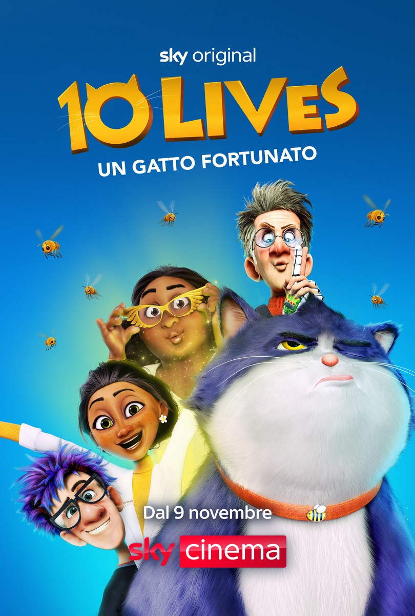 Recensione e tutto quello che c'è da sapere su "10 Lives - Un gatto fortunato", il film d'animazione di Chris Jenkins disponibile su Sky Cinema, on demand e Now dal 9 novembre 2024.