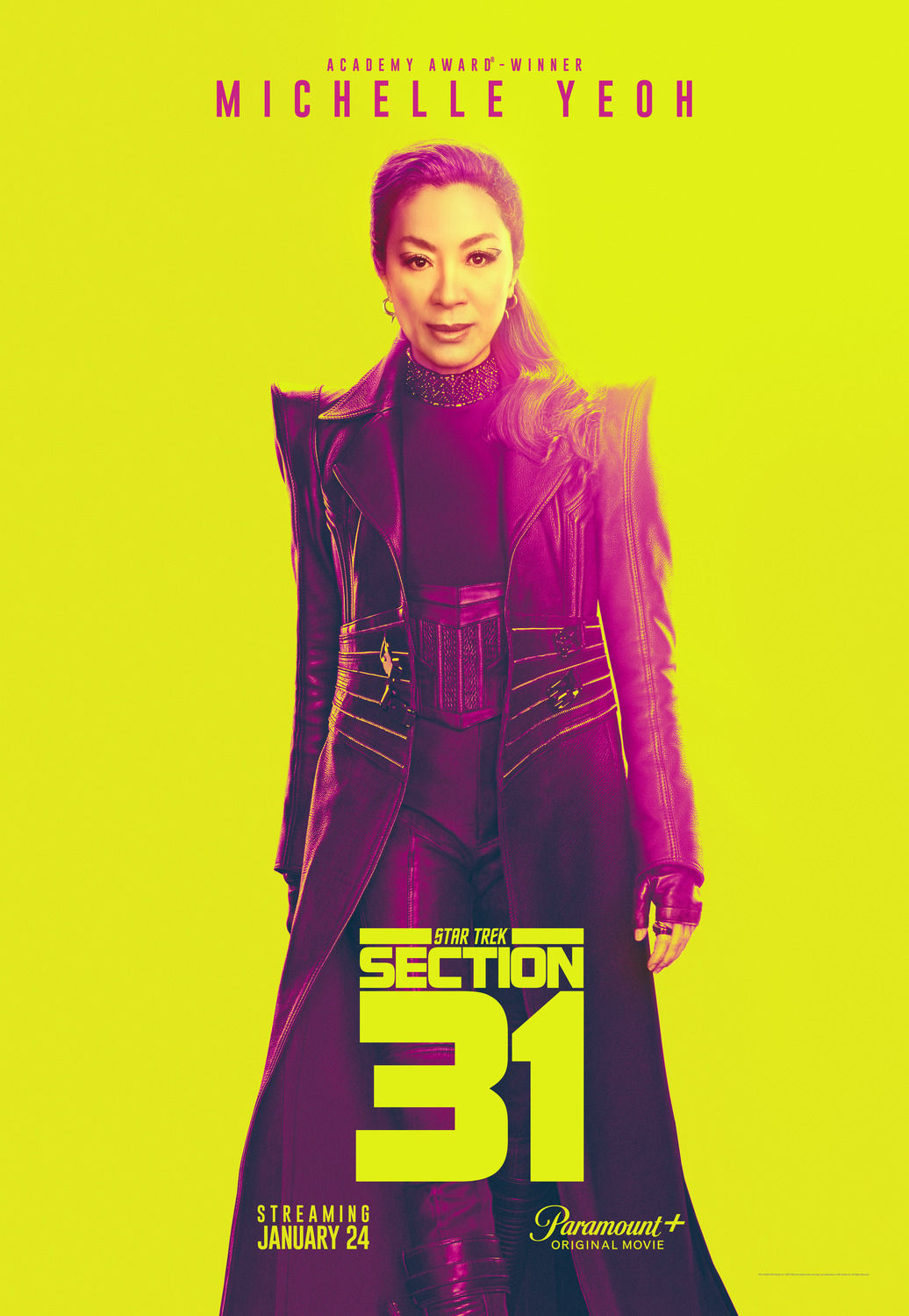 Secondo trailer e nuovo poster del film di "Star Trek: Section 31" con Michelle Yeoh e corto "Unification" con William Shatner per il 30° anniversario di Generazioni.
