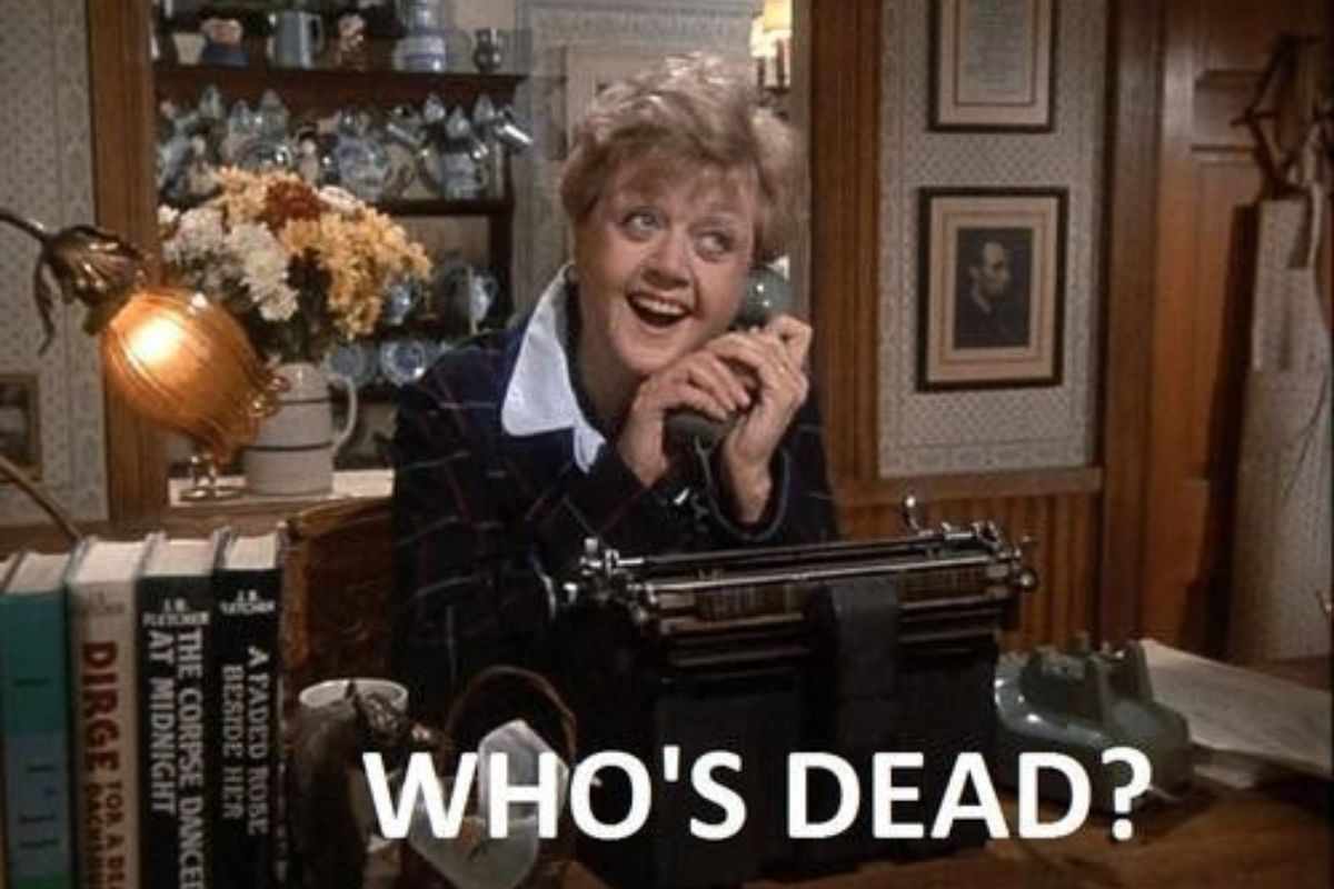 la signora in giallo meme
