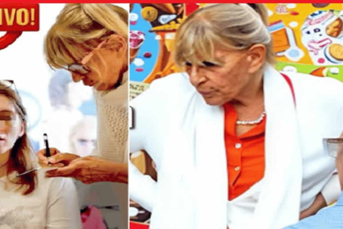 Gemma Galgani e gli scatti da cameriera